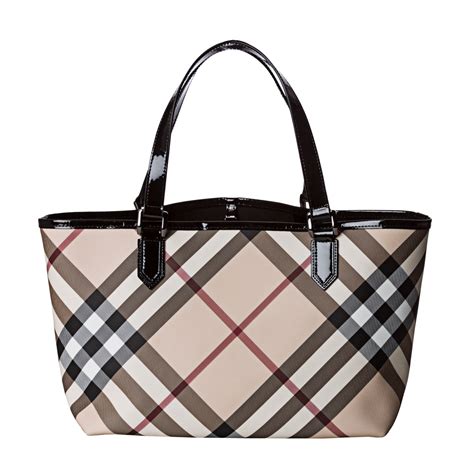 burberry shopping tote bag